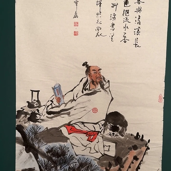 国画朱老师作品画作
