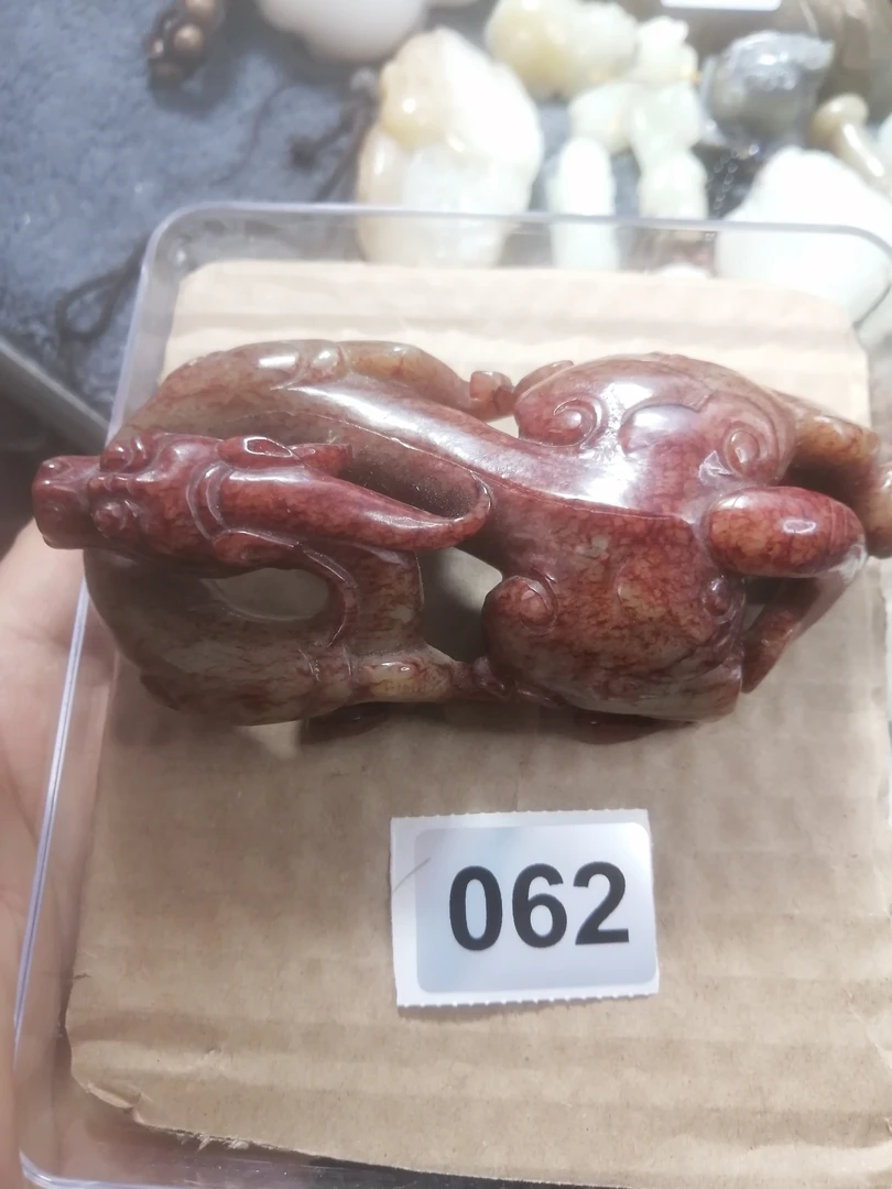 瑞兽把件立体巧雕时尚摆件家居装饰