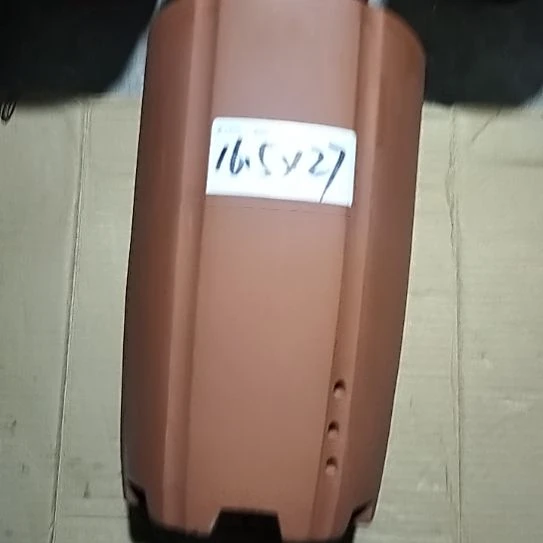 紫砂红泥抽角六方