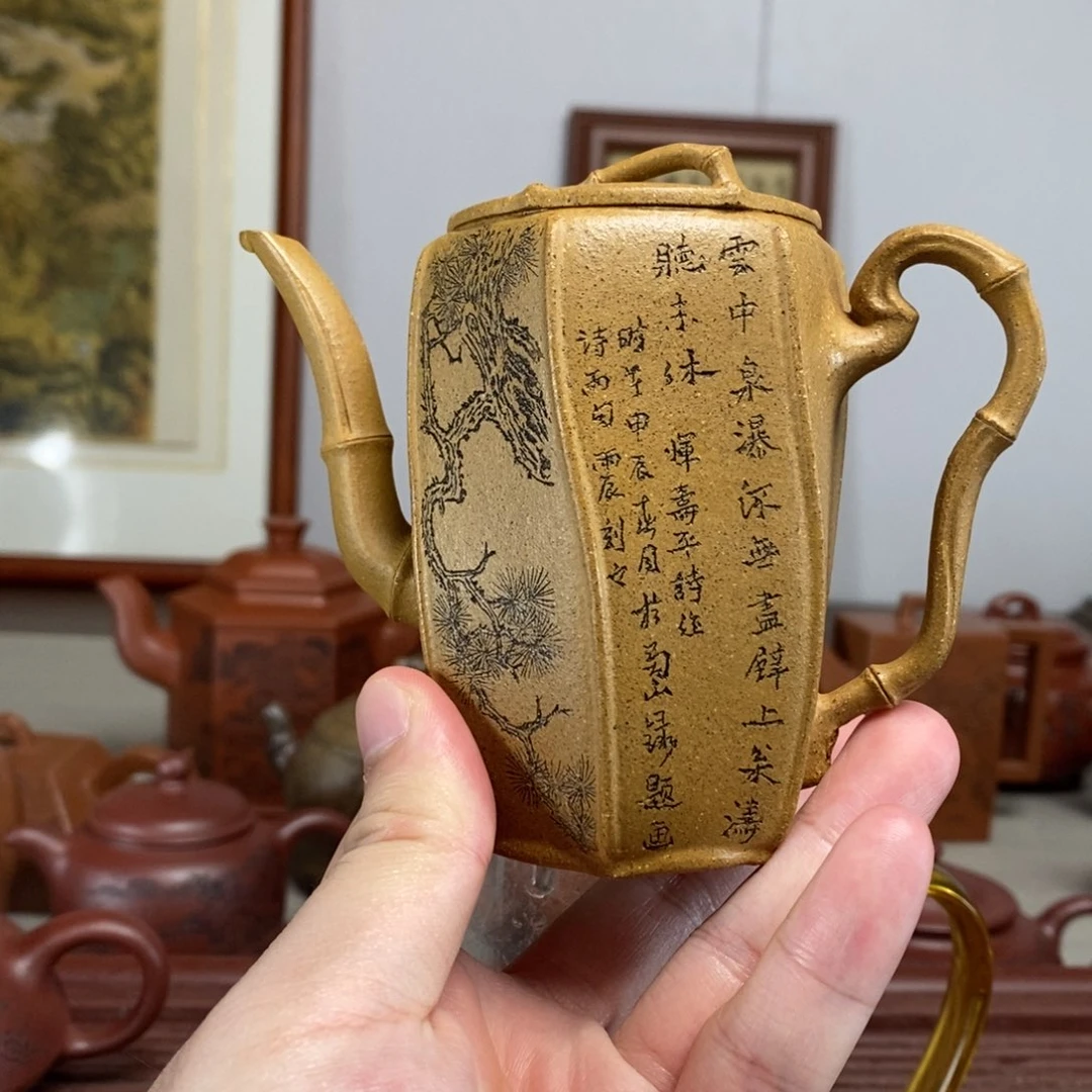 茶壶紫砂原矿泥料传统工艺制作