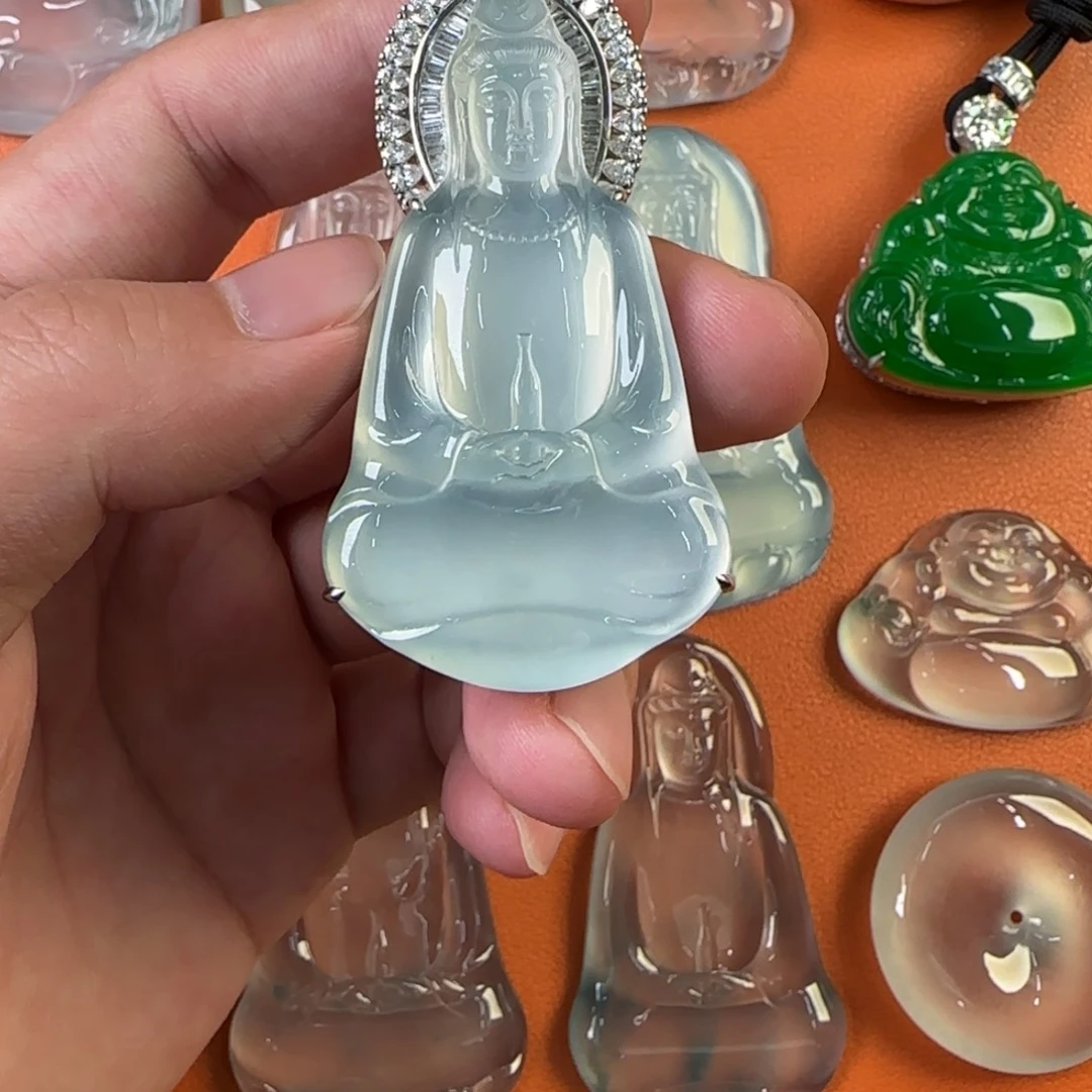 定制翡翠未镶嵌天然