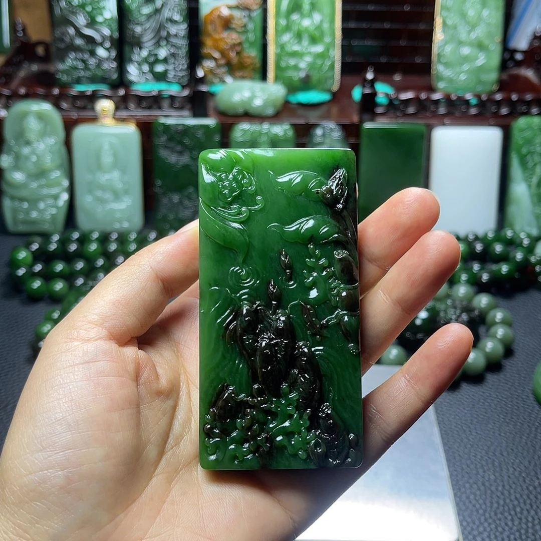 儋***侬颈饰未镶嵌和田玉