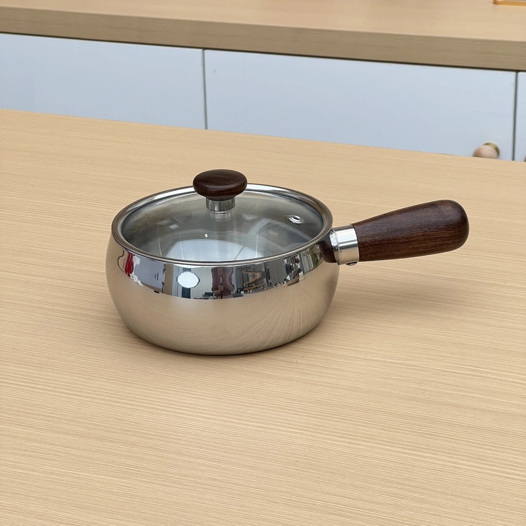 316不锈钢小奶锅泡面锅煮奶锅一人食煮面锅宝宝婴儿辅食锅