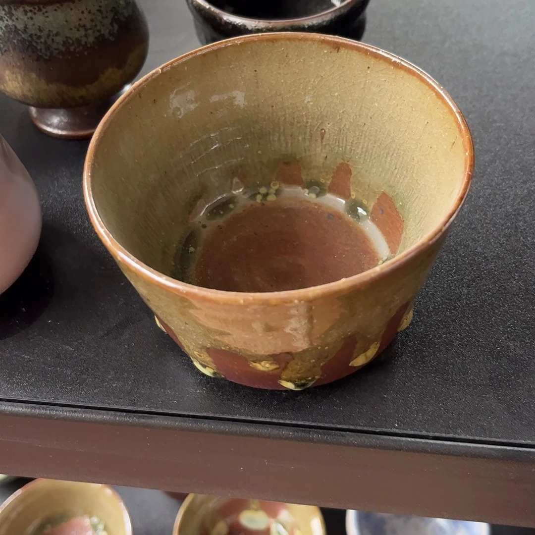 白泥茶杯茶*儿陶瓷艺术