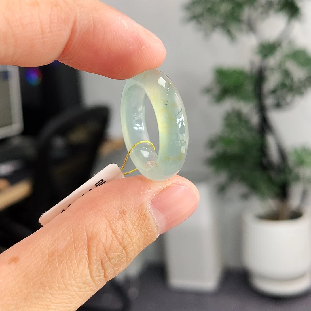 翡翠未镶嵌戒指10-11号