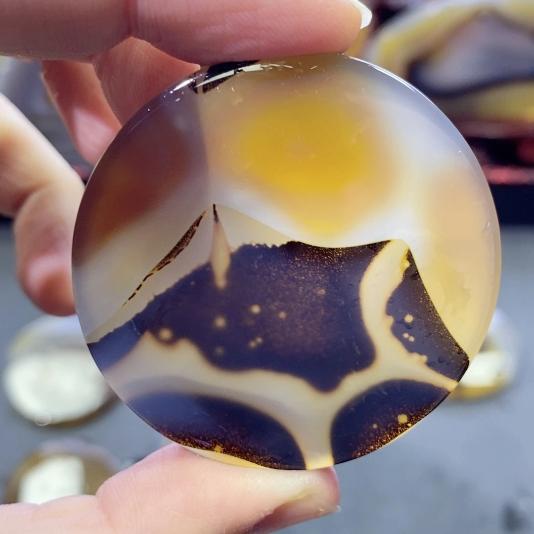 玛瑙/玉髓颈饰未镶嵌编号64