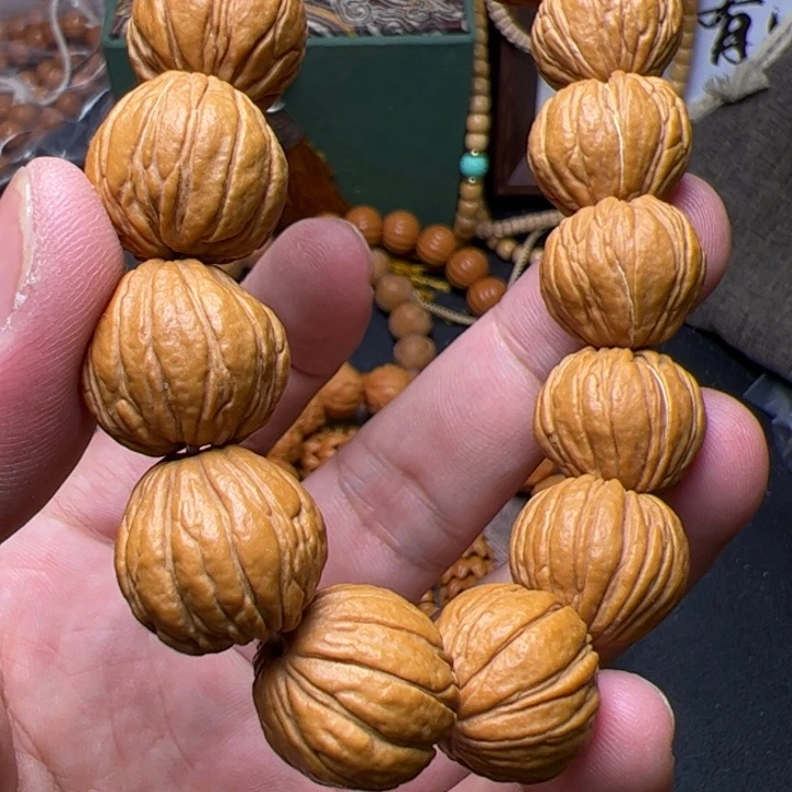 立***远猴头核桃吊坠啊咖咯