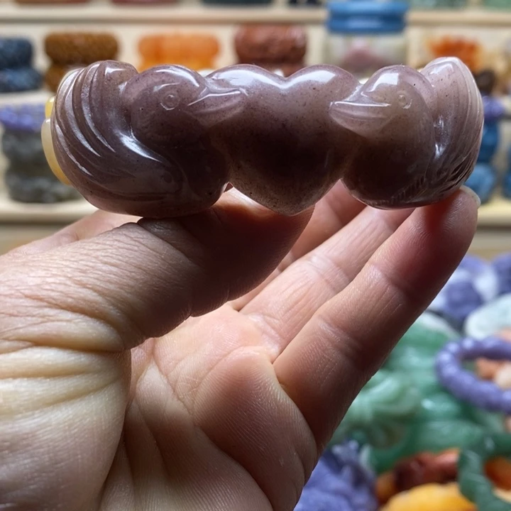 未镶嵌手镯石英质玉