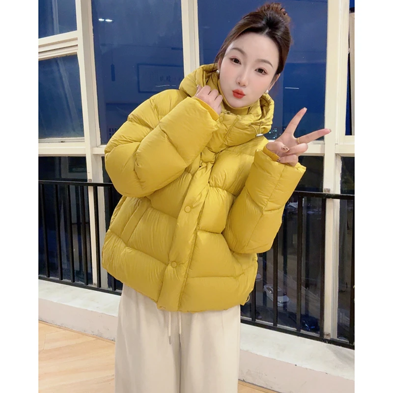 【小媛家】泡芙羽绒服女款冬季2025新款好看短款面包服
