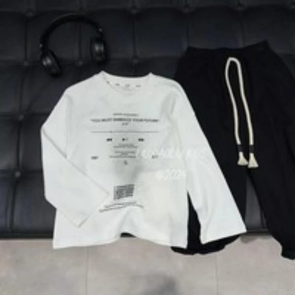 BY LIUXIAOLIU韩版高货秋季儿童长袖T恤7413