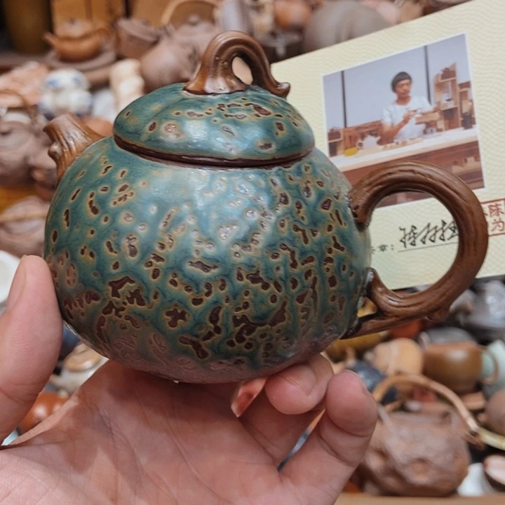 柴烧老岩泥高端茶器
