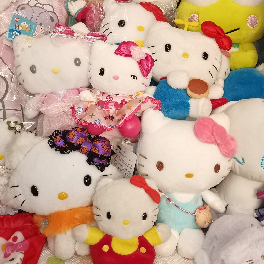 Hello Kitty中古正版日版毛绒公仔挂件