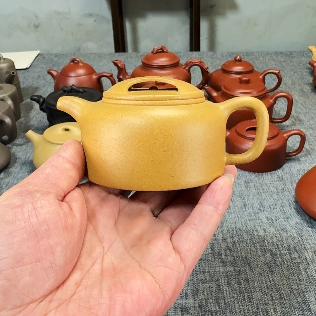 猛***男紫砂茶壶全手工紫砂壶牛盖