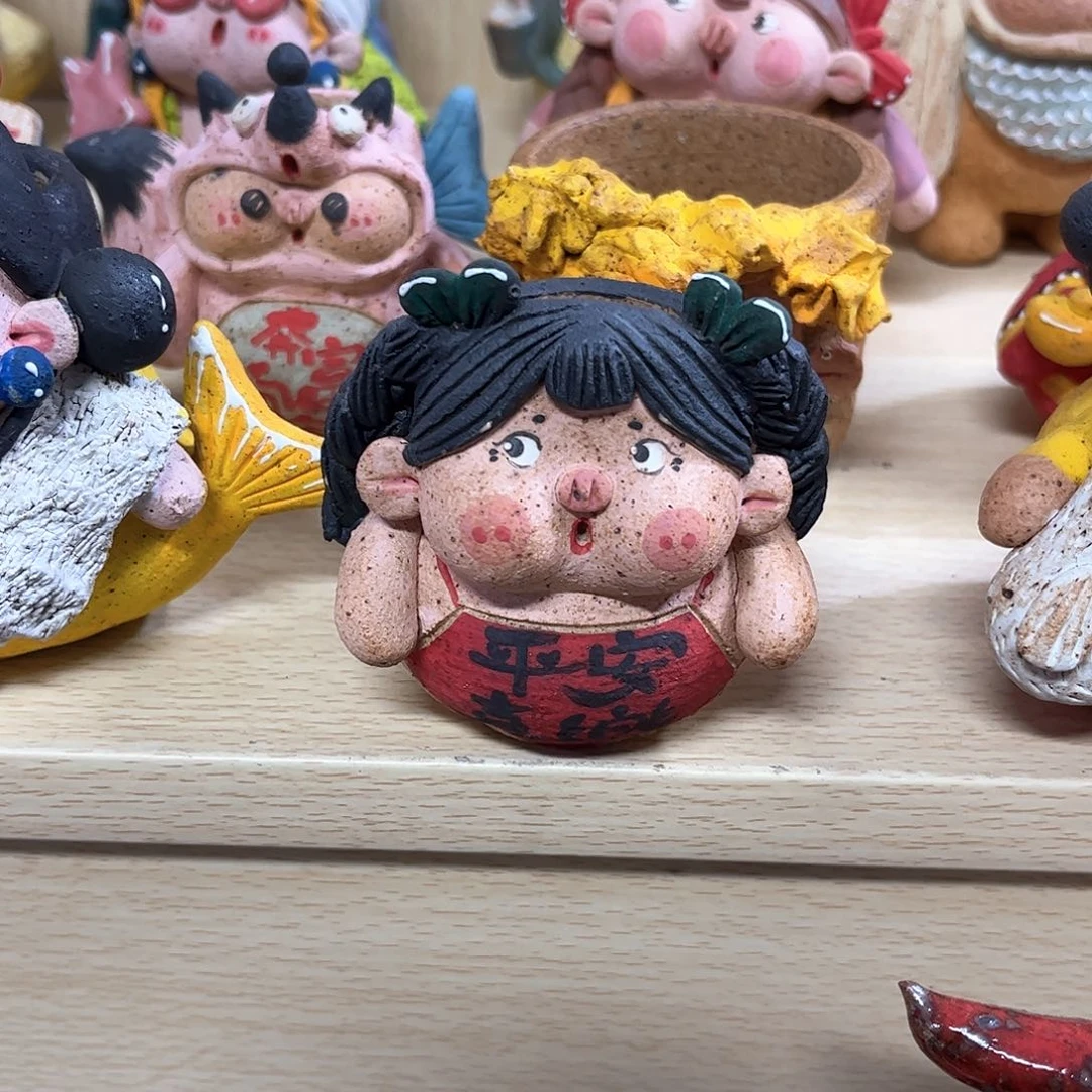 泥塑木*古镇炻陶花盆