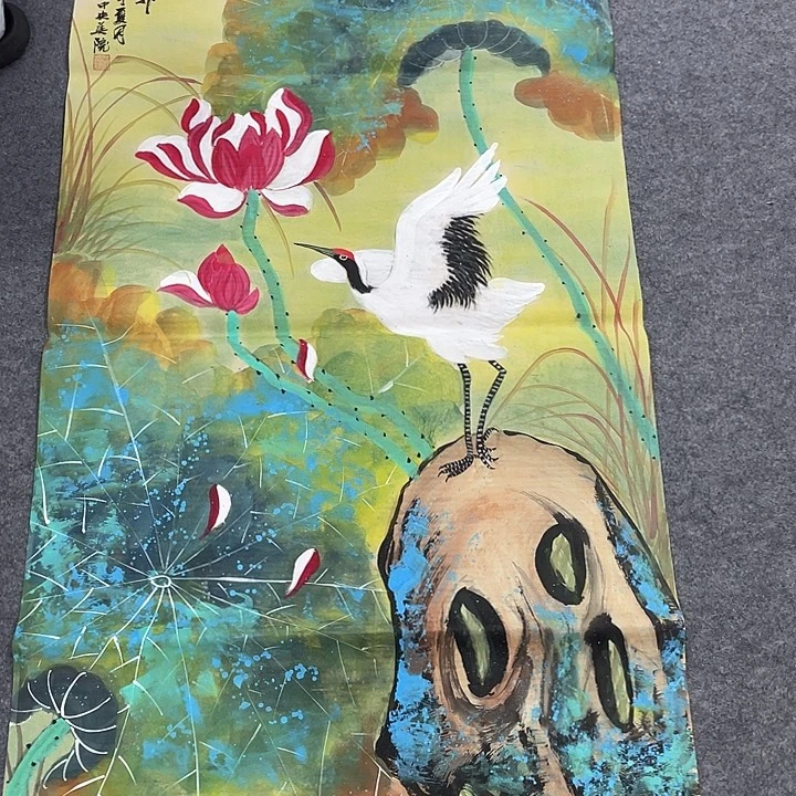 国画今天早上国画作品欣赏