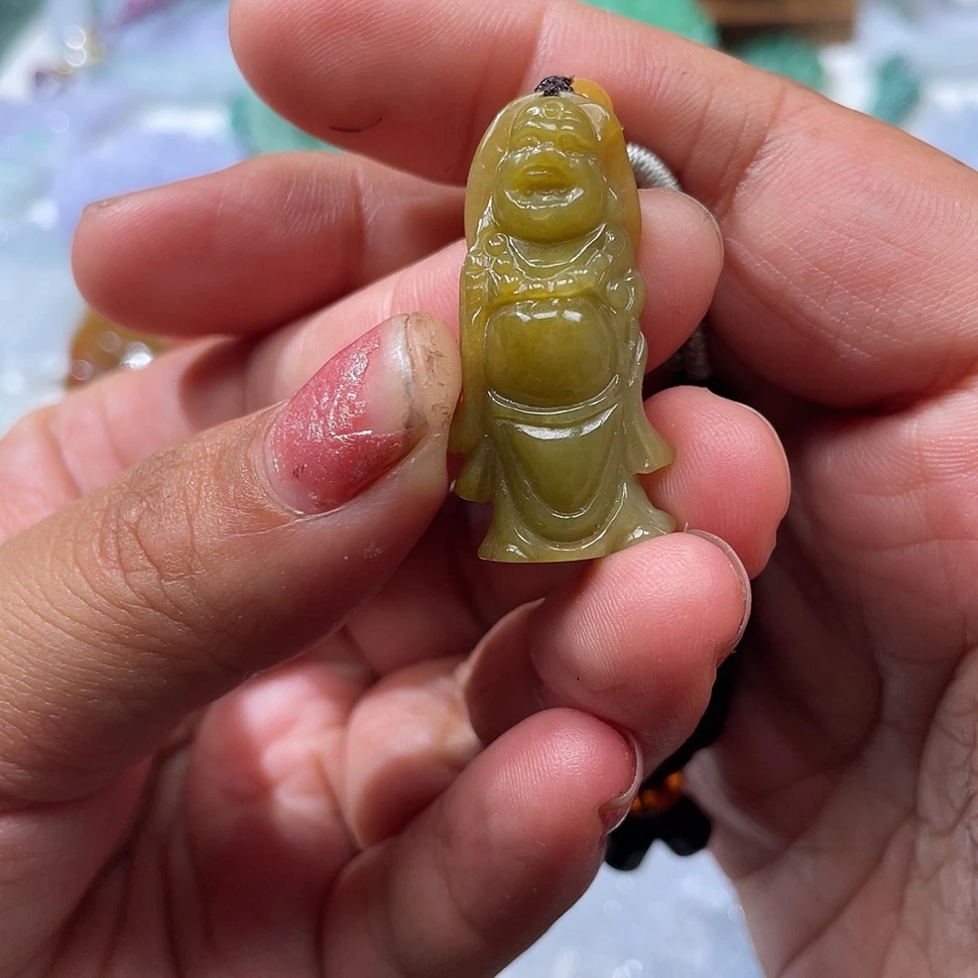 颈饰未镶嵌翡翠翡玉缘翡翠