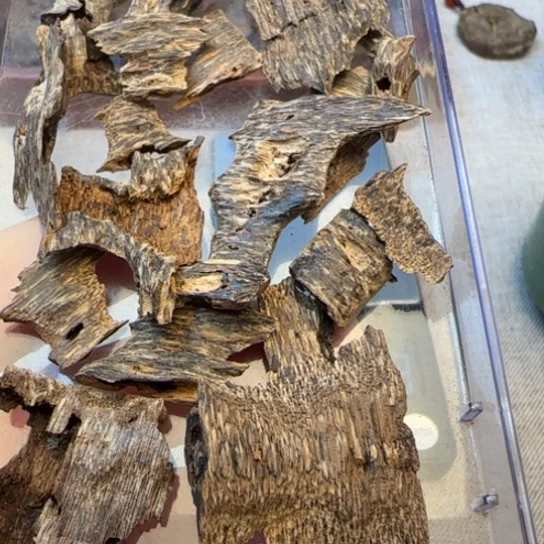 摆件沉香海南野生鸡母虫10克