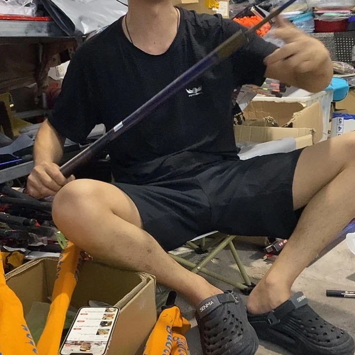 小稻穗5.4米鱼竿一根瑕疵无前堵