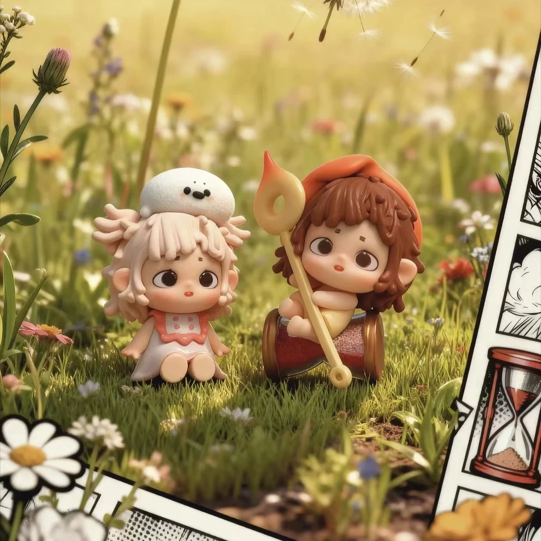 【拆盒】Heyone黑玩MINI迷失时光镇系列萌粒盲盒