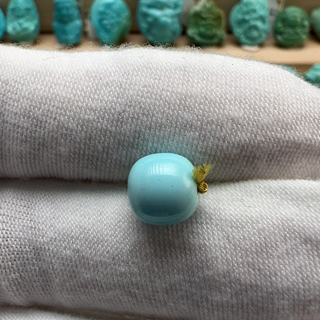 绿松石未镶嵌配饰7.9*