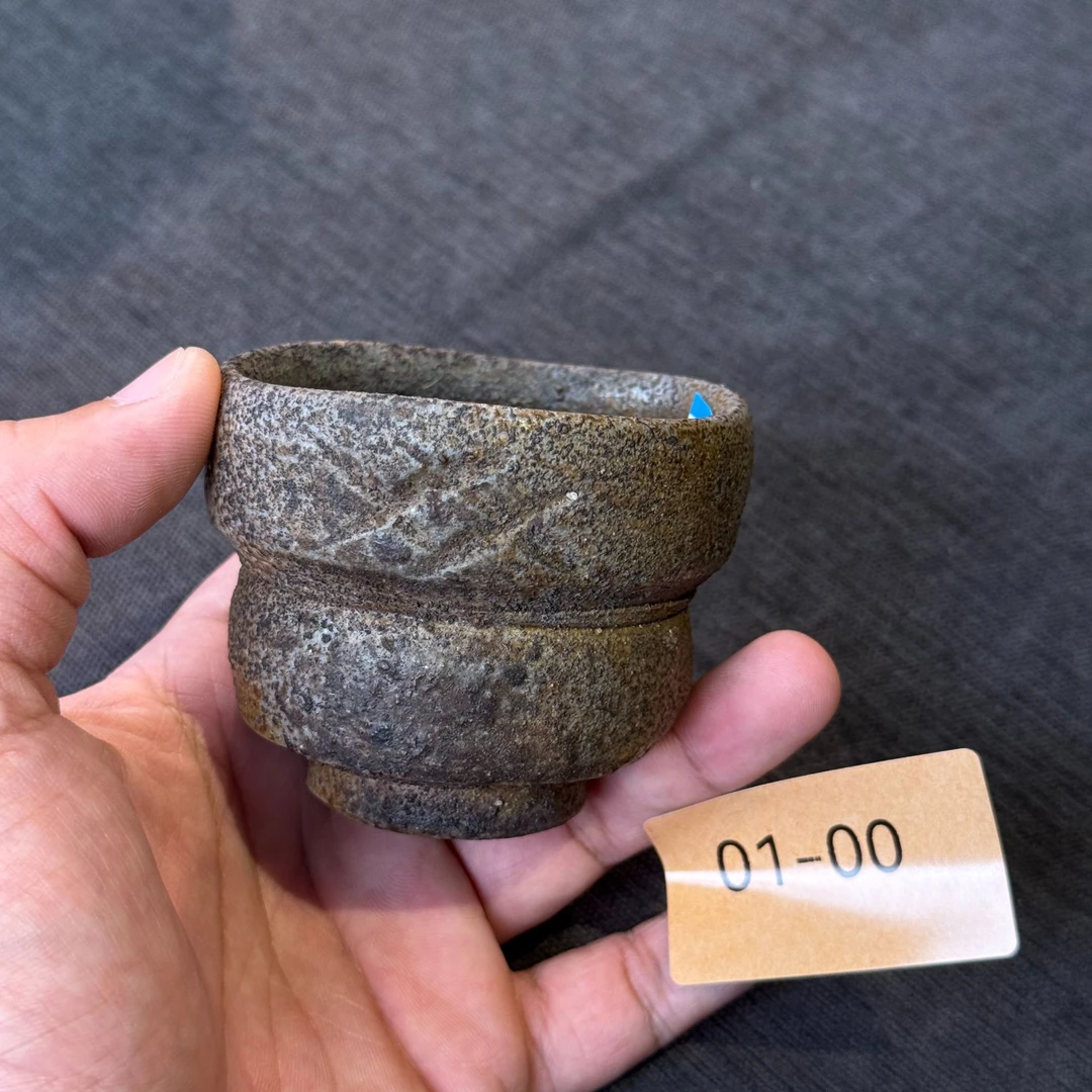 备前烧岩本秀一陶杯 01-00