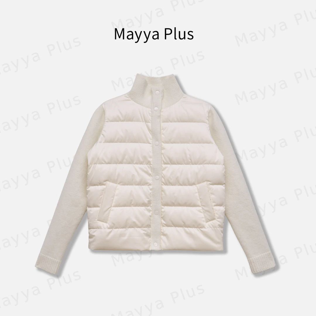 【远征者】Mayya Plus麦芽定制气质显瘦流光风短羽绒服32546815