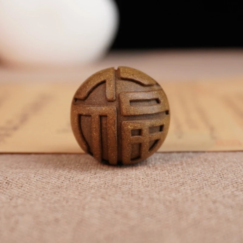 非遗《醒神桂花香》合香珠手球直径3.0cm 古法手工制香