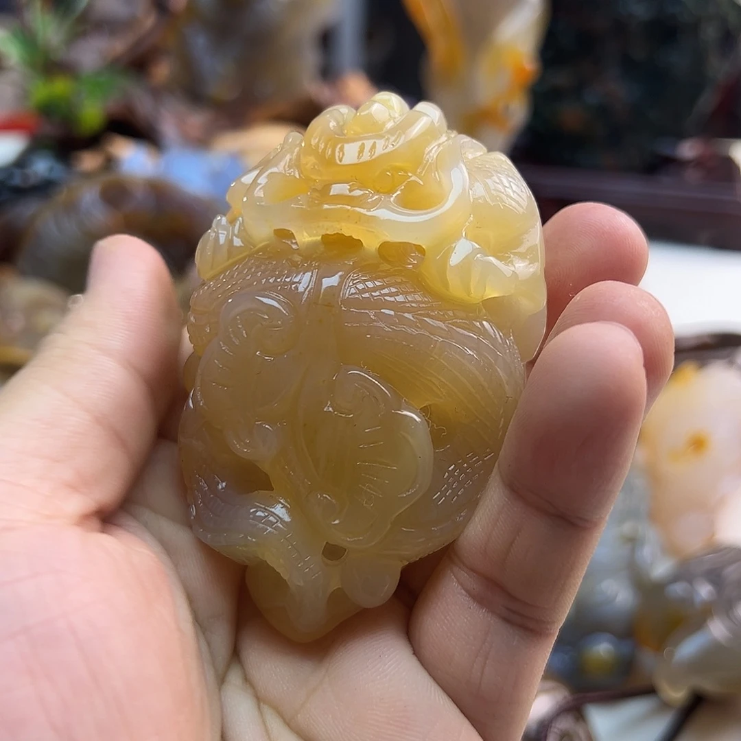玛瑙/玉髓合金颈饰