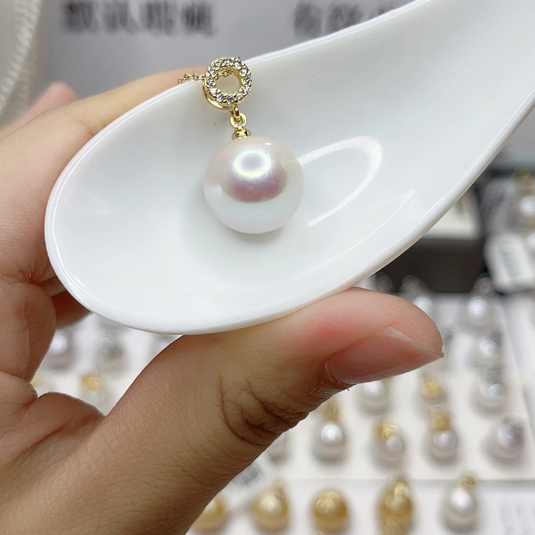 淡水珍珠合金吊坠(赠链)