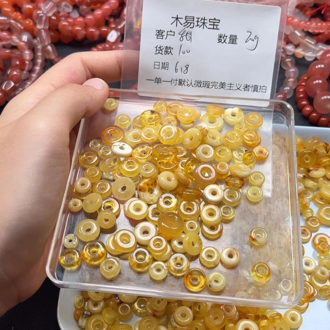 未镶嵌琥珀手链甜**儿