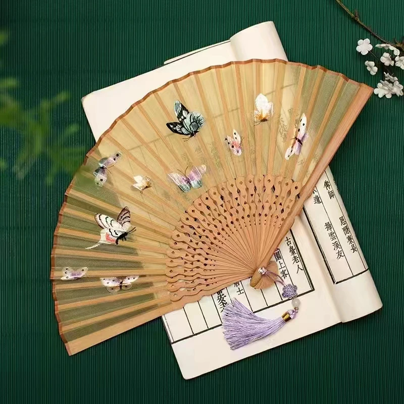 苏州周庄苏绣—团扇,非遗传承人郑雪勤老师作品