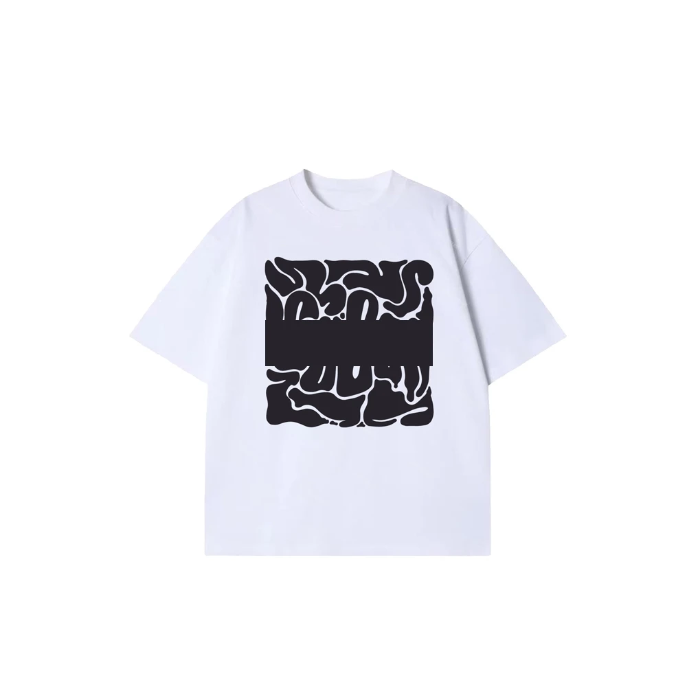 2025FF欧洲站280克纯棉T恤小众设计师潮牌男装#2656