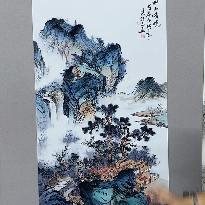 国画纯手绘国画山水画闪购链接