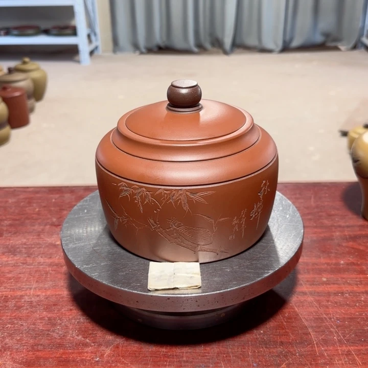 紫砂茶叶罐。。。。。。。。。