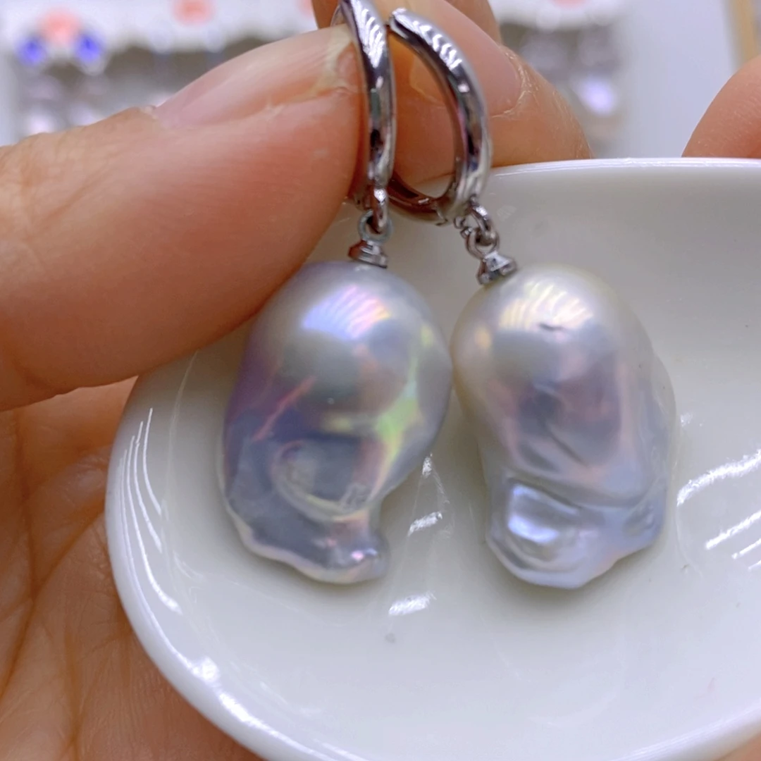 颈饰淡水珍珠银S925镶嵌