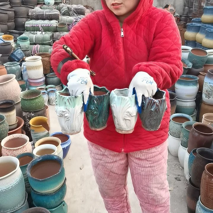 红陶口9高15瑕疵颜随机四个