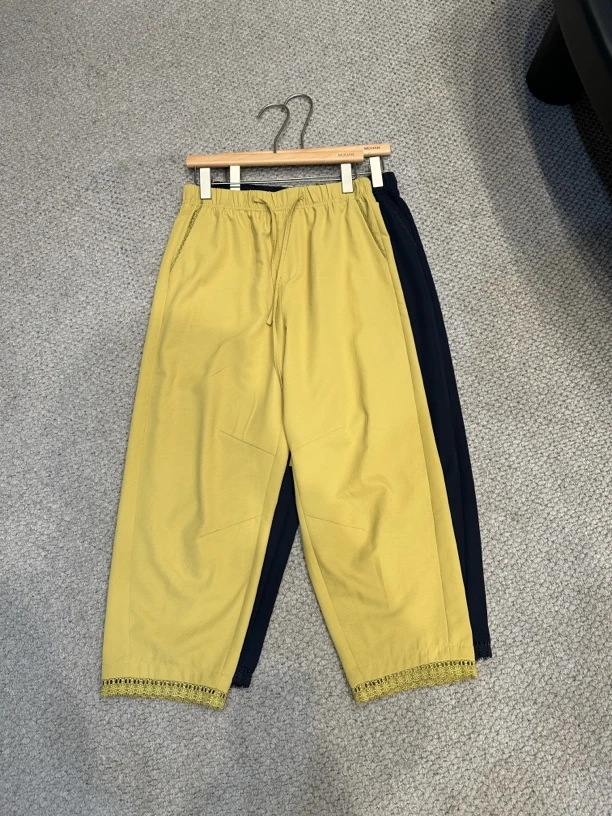 【墨涵精选】韩版新款百搭减龄显瘦气质大气休闲裤2651