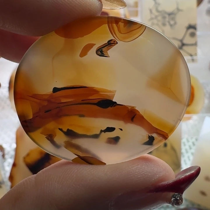 玛瑙/玉髓未镶嵌项链