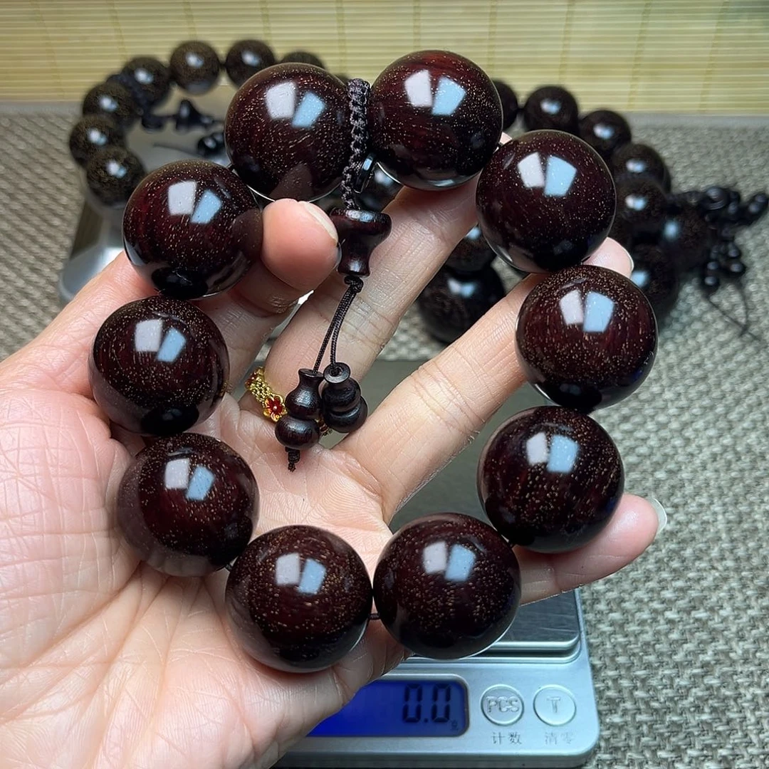 檀香紫檀（小叶紫檀）2.5 10颗 满星