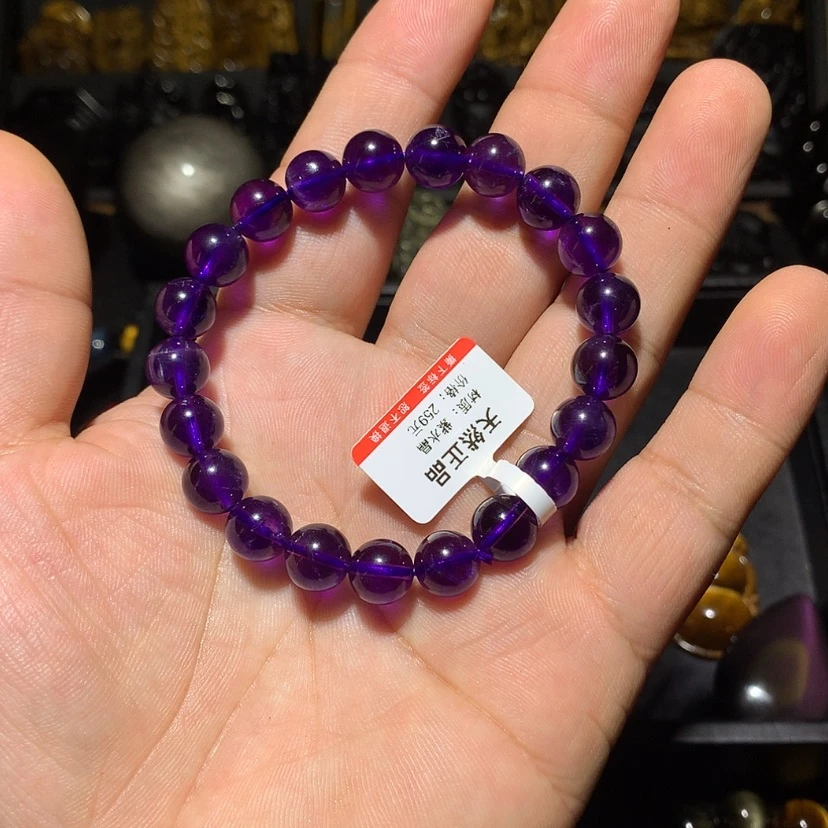【闪购商品】紫晶手串未镶嵌9毫米