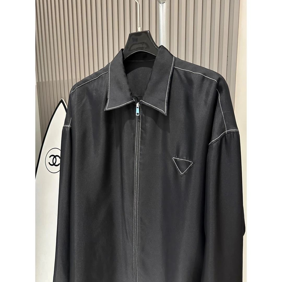 【大天专属】S6039桑蚕丝空调衫16姆米斜纹绸桑蚕丝衬衣休闲款