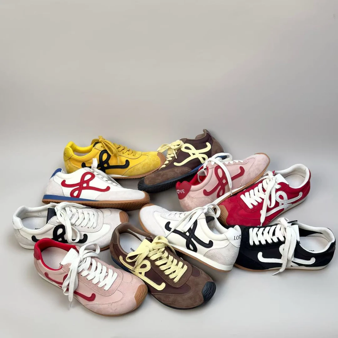 新款韩版简约撞色舒适休闲鞋57-702