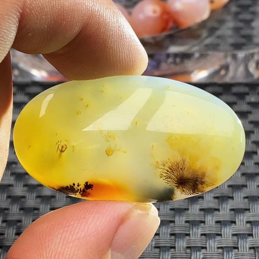 玛瑙/玉髓未镶嵌吊坠(不含链)51