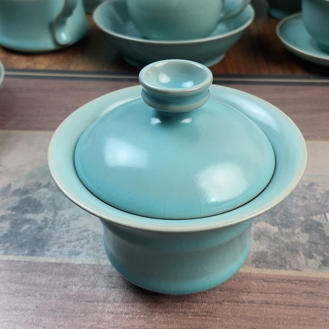 摆件瓷原产地原矿汝瓷～茶器