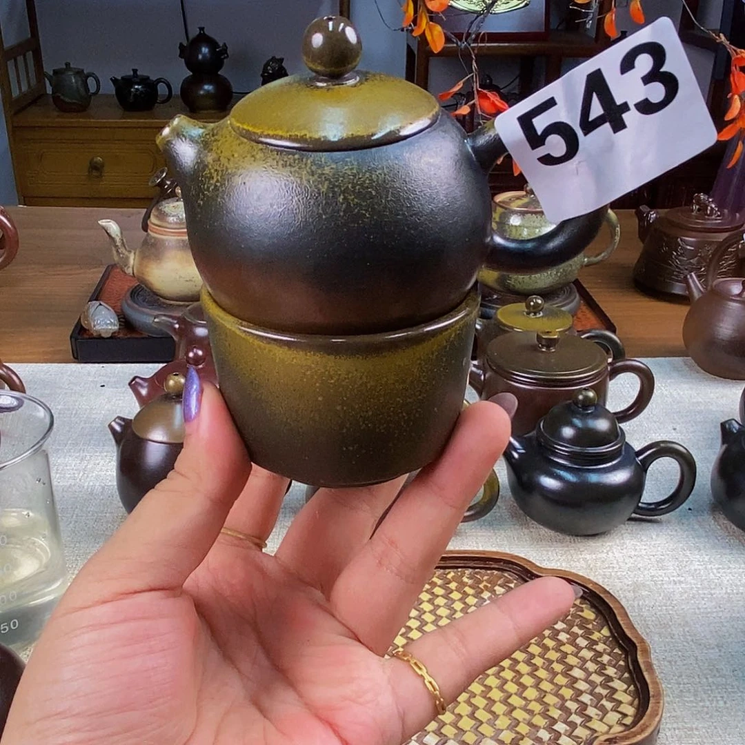 柴烧壶泡茶香柴烧壶