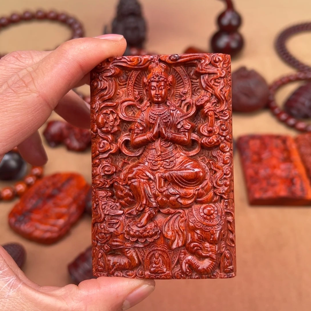 檀香紫檀（小叶紫檀）无事牌普贤69，280