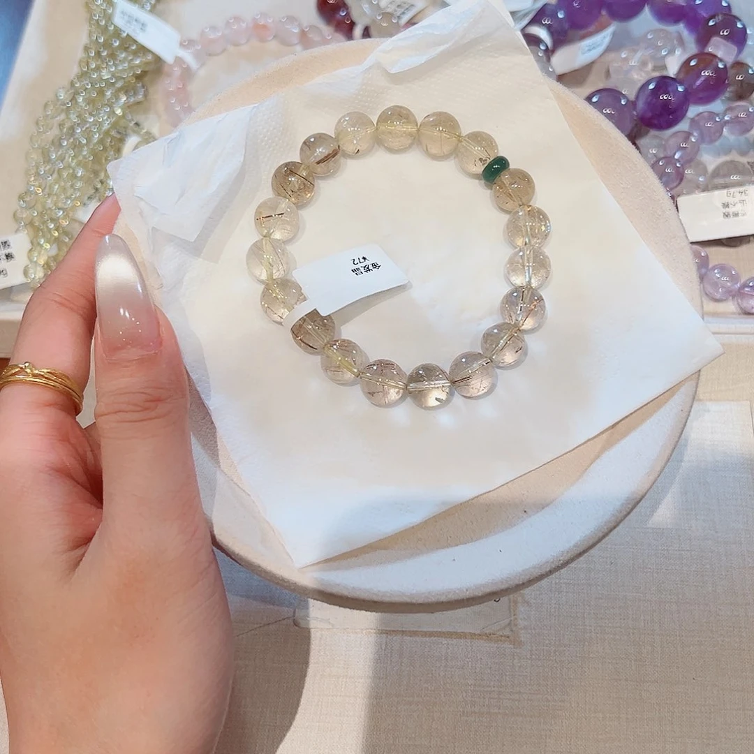 t***i水晶手链未镶嵌48小时鉴赏