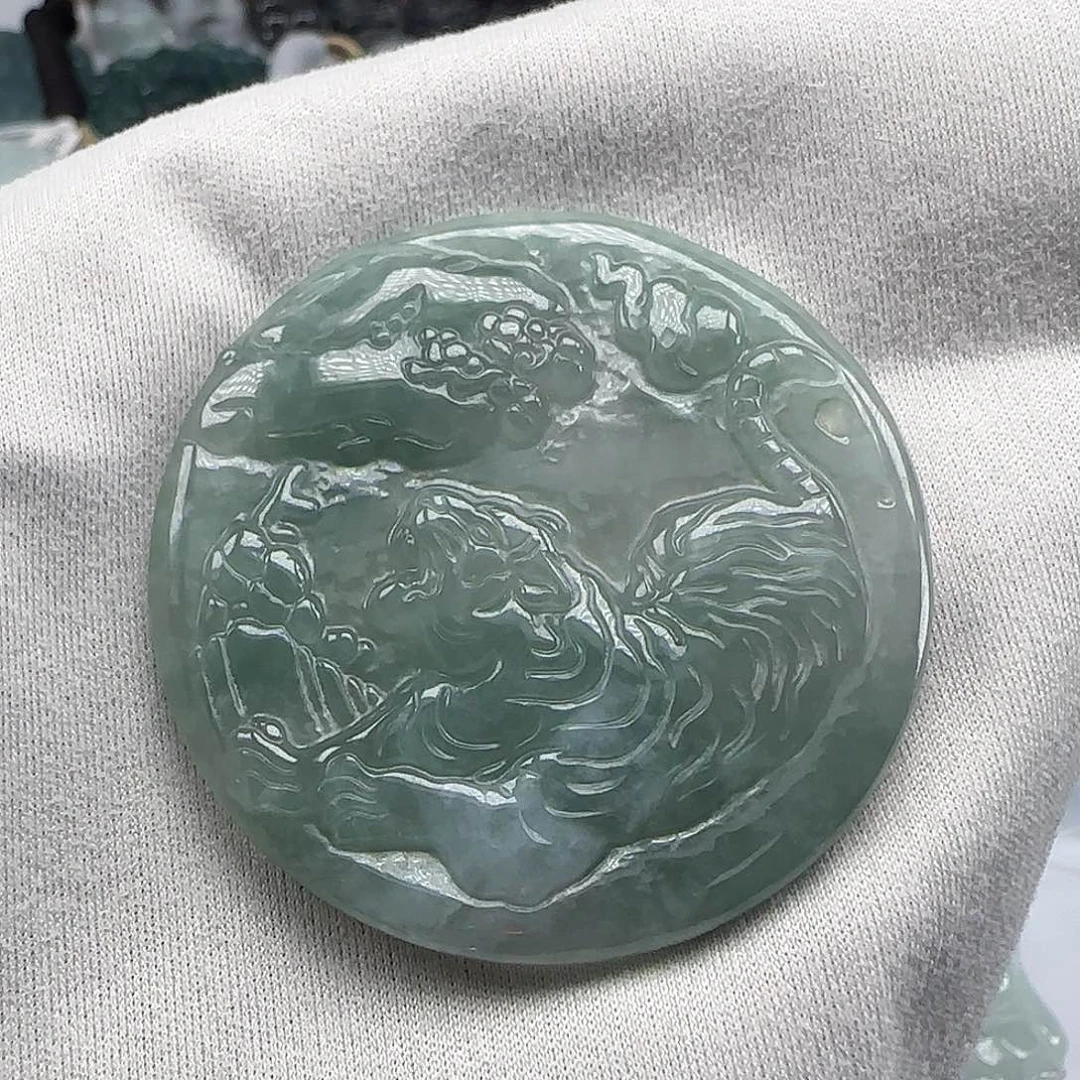 颈饰未镶嵌翡翠18…