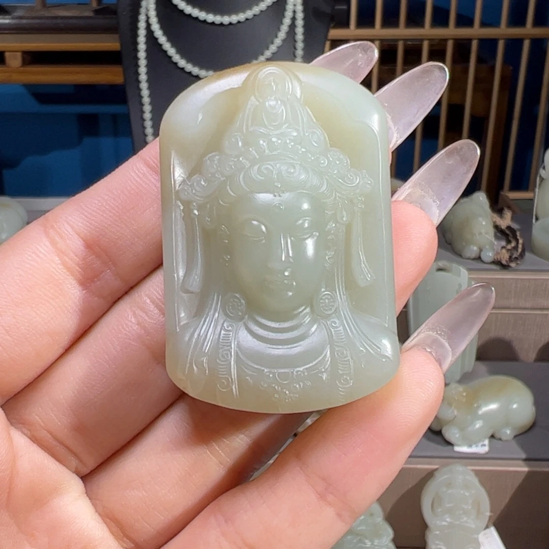 和田玉（糖玉）未镶嵌颈饰