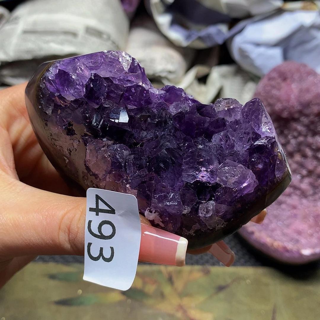 紫晶大型摆件（非配饰）未镶嵌